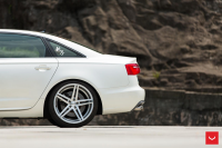 ���� ������� Vossen: Audi A6 �� ������ Vossen CV5