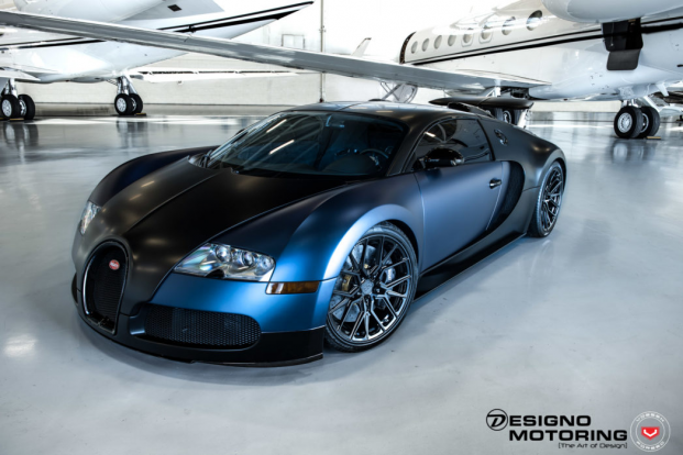 Bugatti Veyron на дисках Vossen M-X3 Bugatti Veyron на дисках Vossen M-X3