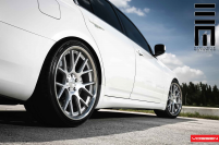 ���� ������� Vossen: CV2 - Matte Silver Machined / Stainless Lip - F: 20x9 / R: 20x10.5