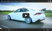 2014 Lexus IS250 F-Sport | Vossen CVT Directional Wheels | Rims