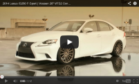 2014 Lexus IS250 F-Sport | Vossen VFS2 Concave Wheels | Rims