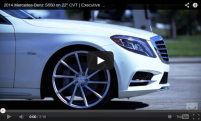 2014 Mercedes Benz S550 On 22
