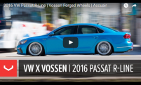 2016 VW Passat R-Line | Vossen Forged Wheels | Accuair