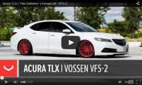Acura TLX | Red Bottoms | Vossen VFS-2