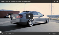 BMW F10 �� 20'' Vossen VVS-CV4