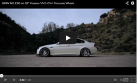BMW M3 E90 �� 20'' Vossen VVS-CV4
