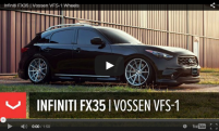 Infiniti FX35 | Vossen VFS1 Wheels