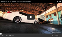 Infiniti G25 �� 20'' Vossen VVS-CV4