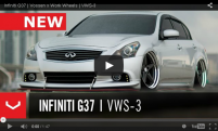 Infiniti G37 | Vossen x Work Wheels | VWS-3