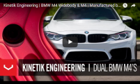 Kinetik Engineering | BMW M4 Widebody & M4 | Manufactured by Vossen
