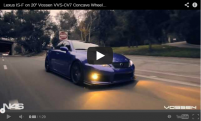 Lexus IS-F �� 20'' Vossen VVS-CV7