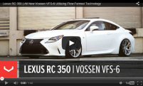 Lexus RC 350 | All New Vossen VFS-6 Utilizing Flow Formed Technology
