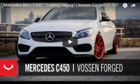 Mercedes-Benz C450 | Lasting Legacy | Vossen Forged LC-107