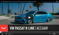 Passat R-Line | VW of America | Vossen Forged | Accuair