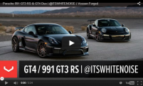 Porsche 991 GT3 RS & GT4 Duo | ITSWHITENOISE | Vossen Forged