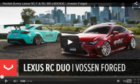 Rocket Bunny Lexus RC F & RC 350 | 6IXSIDE | Vossen Forged
