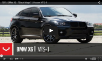 TBT | BMW X6 | Black Magic | Vossen VFS-1