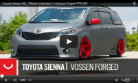 Toyota Sienna SE | Miami Vankulture | Vossen Forged VPS-303