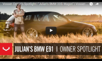 Vossen Owner Spotlight | Julian BMW 335i Wagon | Vossen x Work VWS-1