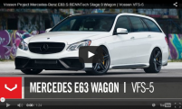 Vossen Project Mercedes-Benz E63 S RENNTech Stage 3 Wagon Vossen VFS-5