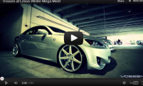 Vossen at Lexus Winter Mega Meet